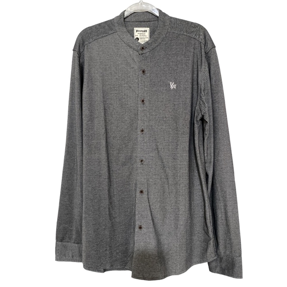 Young LA Button Up Long Sleeve Shirt
